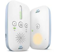 Philips Avent DECT Audio Baby Monitor, audio bidirezionale, nessuna interferenza, portata di 330 metri, durata della batteria di 24 ore, modalità Smart ECO, luce notturna, SCD503/26