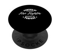 Vigile del fuoco alimentato dalla passione guidata dalla professione PopSockets PopGrip Adesivo