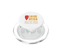Vigile del Fuoco Cuore Battito Passione Fuego PopSockets PopGrip per MagSafe