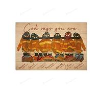 Vigile Del Fuoco Dio Dice Che Sei Unico, Speciale, Protetto, Prezioso, Forte Zerbinofunnyzerbino Ingressoretrotappeto Bagnodocciaingressoufficio40 X 60Cm