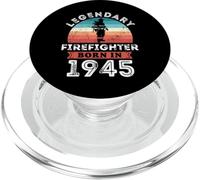 Vigile del fuoco leggendario nato nel 1945, 80° compleanno maschile PopSockets PopGrip per MagSafe