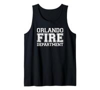 Vigili del fuoco della città di Orlando (stampa grande) Canotta