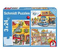 Vigili del fuoco e polizia, 3x24 pezzi 1 St