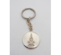 Vigili del Fuoco : Portachiavi in Argento 925 con il Simbolo dei Pompieri