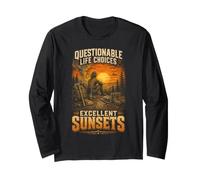 Vigili del Fuoco Volontari Questionable Life Choices Maglia a Manica