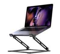 VIGLT Laptop Stand for Desk, Adjustable Laptop Stand Holder Portable Laptop Riser with Multi-Angle Height Adjustable Computer Stand for MacBook Air/Pro and More Notebooks 10-17.3"-Black