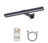 VIGMOJ IGMOJ - Lampada da parete a LED senza fili con telecomando, con 3 temperature di colore, con timer per dipingere foto, ritratto, da incasso, da cucina a LED