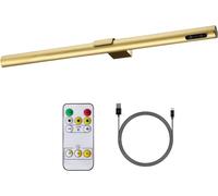 VIGMOJ Lampada da parete a LED a batteria, ricaricabile a LED, con telecomando, testa girevole con 3 modalità di illuminazione, dimmerabile, con timer per dipingere foto ritratto
