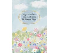 Vignettes of The Season Bloom: SIlverspoon Scribbles Bespoke Journal with 300 Pages(6 by 9 inch)