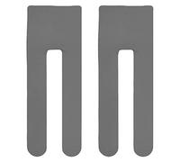 Vignoni 2 Paia Collant Bimba caldo cotone morbido e molto elastico. Grigio 4/6 Anni