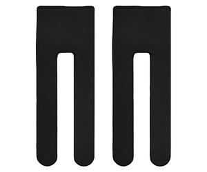 Vignoni Bambina Set 3 Collant In Caldo Cotone Elasticizzato, Coprente, Elasticizzati, Colorati(Nero, 4-6 anni)
