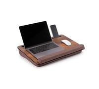 Vigo LS02X - Vassoi in legno per laptop, colore: noce e marrone