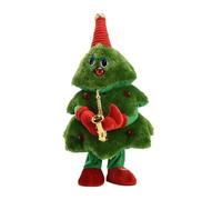 VIGOEXPRESS Albero di Natale Che Canta e Balla, Albero di Natale cantante, Babbo Natale Musicale ballando e cantando, Babbo Natale Figura Ornamenti Natalizi Decorazioni - JINGLETREE