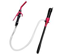 VIGOEXPRESS Pompa per carburante e travaso portatile con manico ergonomico e tubo - ideale per benzina, diesel e tanica - Pumpora