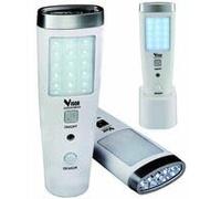 Vigor 34281-05 Leon Lampade Emergenza, Li-Ion, 5+15 LED
