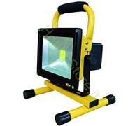 Vigor 34786-20 Worky Faro a LED Ricaricabili, 1400 Lm, 20 W