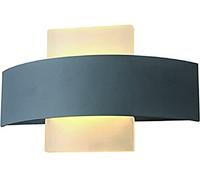 Vigor 3482010 Applique LED per Esterni, Grigio Scuro