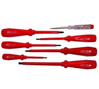 Vigor 38935-10 Serie 7 Cacciaviti CrV Taglio/Croce Isolati