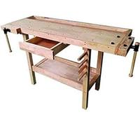 Vigor 4894510 Banco Lavoro in Legno, Marrone