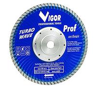 Vigor 5281530 Dischi Diamantati Turbo-Wave, Prof Blu