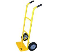 Vigor 59703-15 Carrello Portacasse, Modello Base, Ruote Piene, Giallo