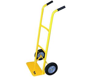 Vigor 59703-15 Carrello Portacasse, Modello Base, Ruote Piene, Giallo