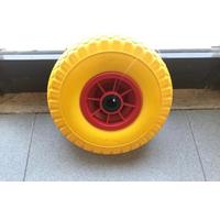 Vigor 5970415 Ruote per Carrelli Antiforo-Pu, Plastica, su Rulli, 260 mm