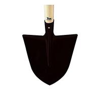 Vigor 7213020 Badile per Giardino Punta Acuta con Manico Legno, Nero, 130 cm