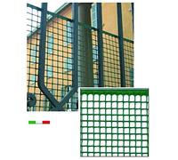 Vigor 79205 Rete Plastica Quadra, 10 x 10, 5 mt, 100 cm, Verde