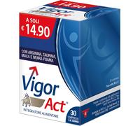 F&F Integratore alimentare Vigor Act - per il benessere sessuale degli uomini - 30 compresse