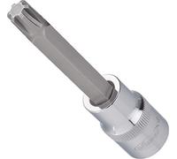 Vigor Azionamento interno quadrato 12,5 = 1/2 pollici Ribe inserto per cacciavite per profilo interno profilo cuneo, larghezza chiave: M 10, lunghezza totale: 100 mm, 1 pezzo, V2216