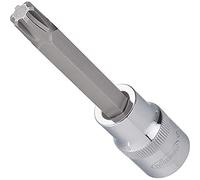 Vigor Azionamento quadrato interno 12,5 = 1/2 pollici Ribe inserto per cacciavite per profilo interno, larghezza chiave: M 7 ∙ Lunghezza totale: 100 mm, 1 pezzo, V2213