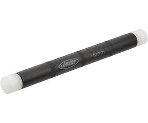 VIGOR Barra d'urto V1001-16, 16 mm, con tappi in nylon intercambiabili, può essere utilizzata come prolunga del martello, per colpi precisi e sicuri'.
