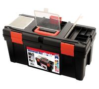 Vigor Blinky 2385/P Cassetta Portautensili in ABS, con Ruote, 59x30x28