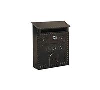 Vigor Blinky Cassetta per Lettere 27342-10 in ferro battuto da esterno, piccola, 23x9x29 cm