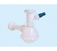 GENERICA - Sifone Pp A Bottiglia 1 Vasca + 1 Attacco - SPEDIZIONE GRATUITA