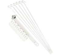 STENDIBIANCHERIA A RAGGIERA PER STUFE bianco • 6 pz
