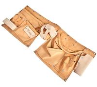 Blinky Borsa doppia da carpentiere Houston vera pelle con cintura
