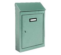 Vigor Cassetta per Lettere Lamiera Nr. 2, Grigio, 18 x 5 x 26 cm