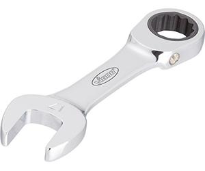 Vigor Chiave combinata a cricchetto, versione corta, V2831, larghezza chiave: 17, lunghezza totale: 126 mm, 1 pezzo