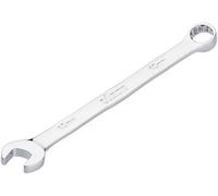 Vigor Chiave combinata V7740-10, SW 10 mm, versione lunga, sfalsamento di 15 gradi, profilo esagonale esterno e doppio esagono, cromato e lucidato'.