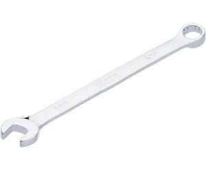 Vigor Chiave combinata V7740-8, SW 8 mm, versione lunga, sfalsamento di 15 gradi, profilo esagonale esterno e doppio esagono, cromato e lucidato'.