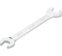 Vigor doppia chiave a forchetta, profilo esagonale esterno V7730-16X17, larghezza delle superfici piane 16 x 17 mm, cromato e lucidato, adatto a tutti i collegamenti a vite, lunghezza 205 mm'.