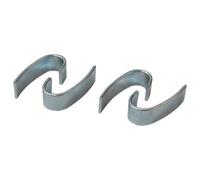 Vigor - ganci per rete zincati conf. 5 kg 22x7 mm grandi - 14707