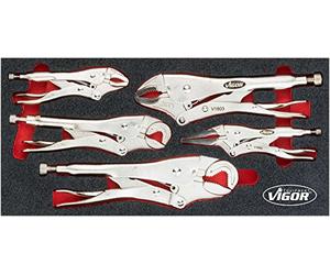 Vigor Grip Set di pinze, 1 pezzi, V5004