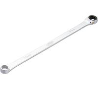 VIGOR HAZET Chiave ad anello a cricchetto V7031-11, extra lunga, 11 mm AF, lunghezza 270 mm, 72 denti, cromata e lucidata, per una maggiore trasmissione di potenza, design sottile