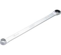 VIGOR HAZET Chiave ad anello a cricchetto V7031-19, extra lunga, 19 mm AF, 401 mm di lunghezza, 72 denti, cromata e lucidata, per una maggiore trasmissione di potenza, design sottile