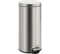 Vigor Pattumiera a pedale inox 30 litri