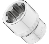 ViGOR Presa T-Plus V7920-EP28, presa da 1/2" EP28, durevole e robusta, ideale per officine e amanti del fai da te