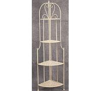 Vigor Scaffale in Ferro battuto Mika 3 Piani